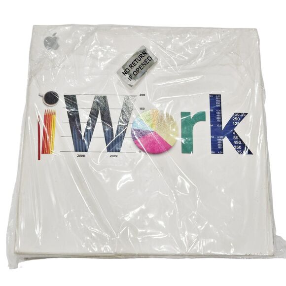 Vintage iWork Apple DVD - Version 9.0.3 - Includes Pages Keynote Numbers 2009 - Picture 3 of 11